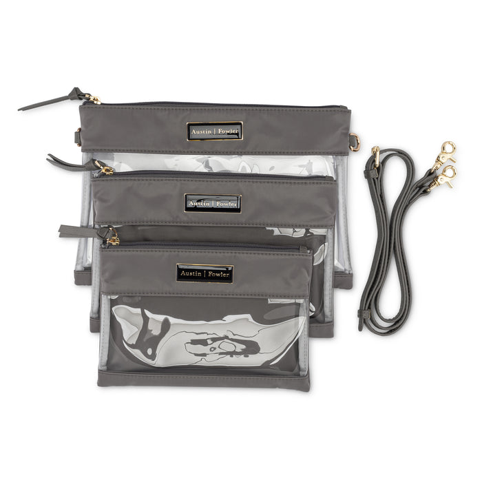 Everyday Packing Totes Set - Charcoal