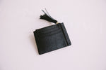 blair coin cardholder in black