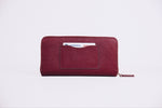 marie wallet in mulberry