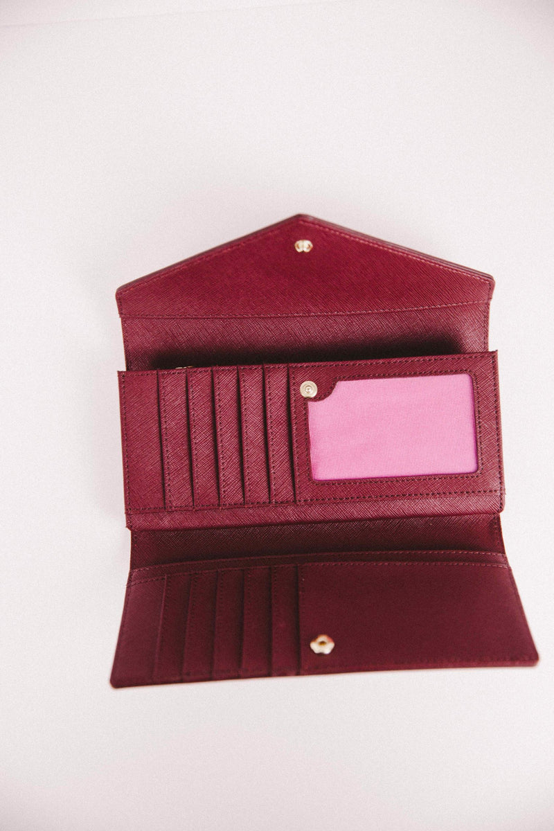 lynn wallet in mulberry