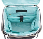 black backpack diaper bag travel bag work bag women