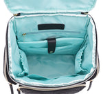 black backpack diaper bag travel bag work bag women