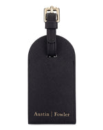 blair luggage tag in black