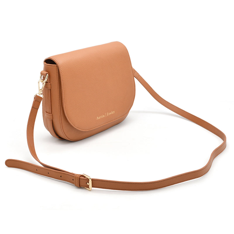 camel leather strap